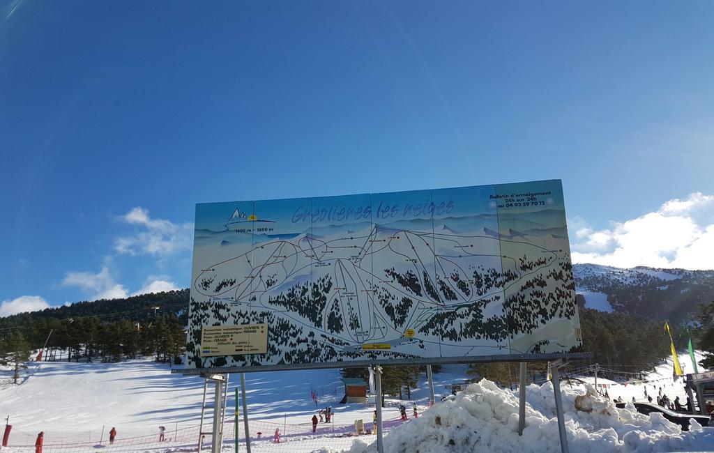 Apartment Face Aux Pistes Greolieres les Neiges Exterior photo